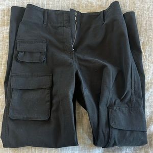 ARITZIA Wilfred free black cargo pants